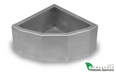 COMEDERO PARA CABALLOS GALVANIZADO DE ESQUINA