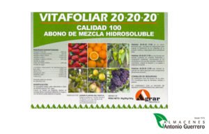 Vitafoliar 20-20-20 - Almacenes Antonio Guerrero