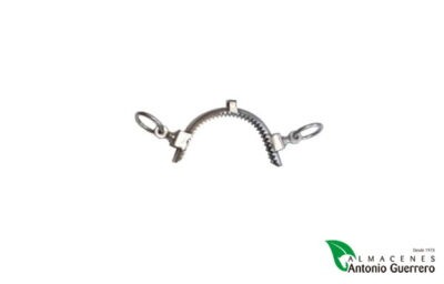 MUSEROLA VAQUERA TORNO PILARES CORTOS INOX