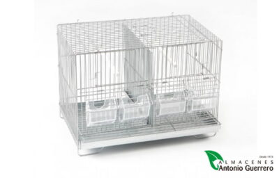 JAULA CRIA DOBLE PINTADA ZINCADA