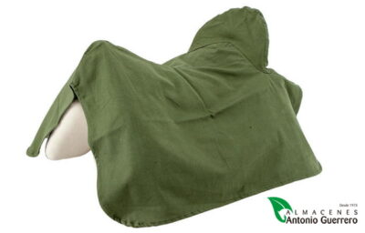 FUNDA SILLA VAQUERA DE LONA KAMEL/VERDE