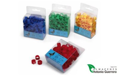 ANILLAS PARA PALOMAS 8 MM- 100 UND