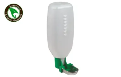 Bebedero conejos mini con botella 1 l - Almacenes Antonio Guerrero