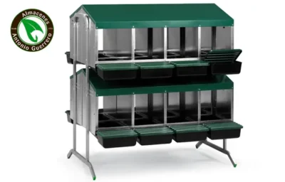 BATERIA PONDEDEROS FONDO PLASTICO - 16 DPTOS. - Almacenes Antonio Guerrero