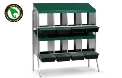 BATERIA PONEDEROS FONDO PLASTICO - 8 DTOS - Almacenes Antonio Guerrero