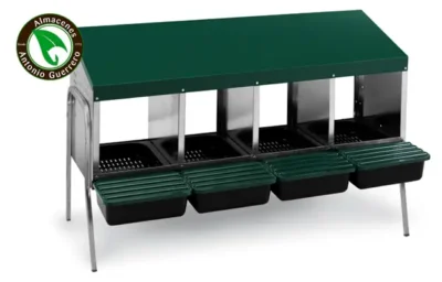 PONEDERO 4 DPTO FONDO PLASTICO CON PATAS - Almacenes Antonio Guerrero