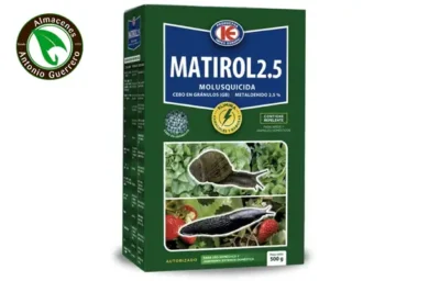 Matirol 2.5 - contra Caracoles y babosas - Almacenes Antonio Guerrero