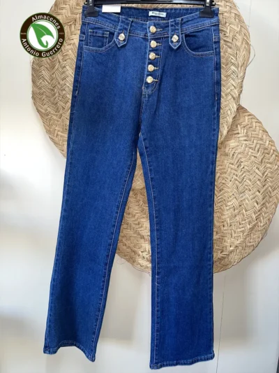 PANTALON VAQUERO BOTONES - Almacenes Antonio Guerrero