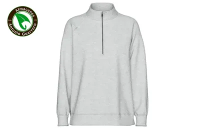 sudadera cremallera gris - Almacenes Antonio Guerrero