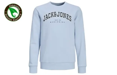 sudadera j&j niño celeste - Almacenes Antonio Guerrero