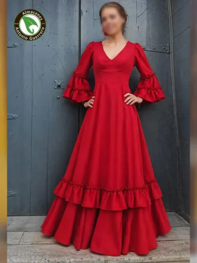 Vestido Flamenca Miriam - Almacenes Antonio Guerrero