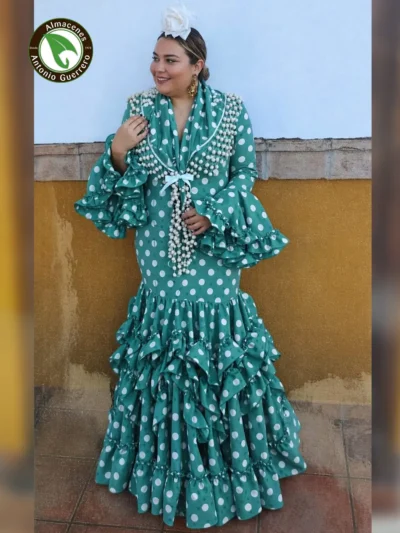 Vestido Flamenca Violeta - Almacenes Antonio Guerrero