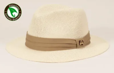 ARS SOMBRERO INDIANA PLIEGUES AS783***_beige -Almacenes Antonio Guerrero