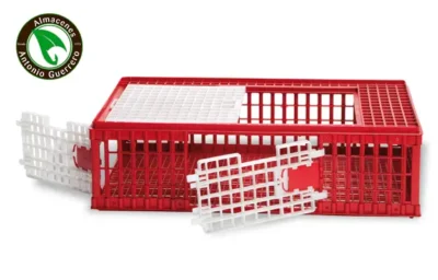 Jaula transporte aves plástico - Almacenes Antonio Guerrero